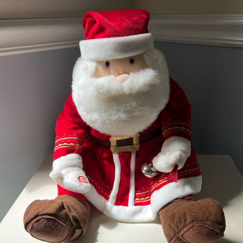 The Polar Express talking Santa plush